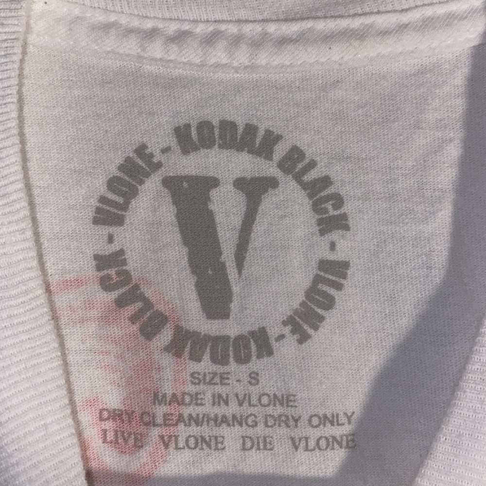 Kodak black x Vlone vulture T shirt - Picture 3 of 3